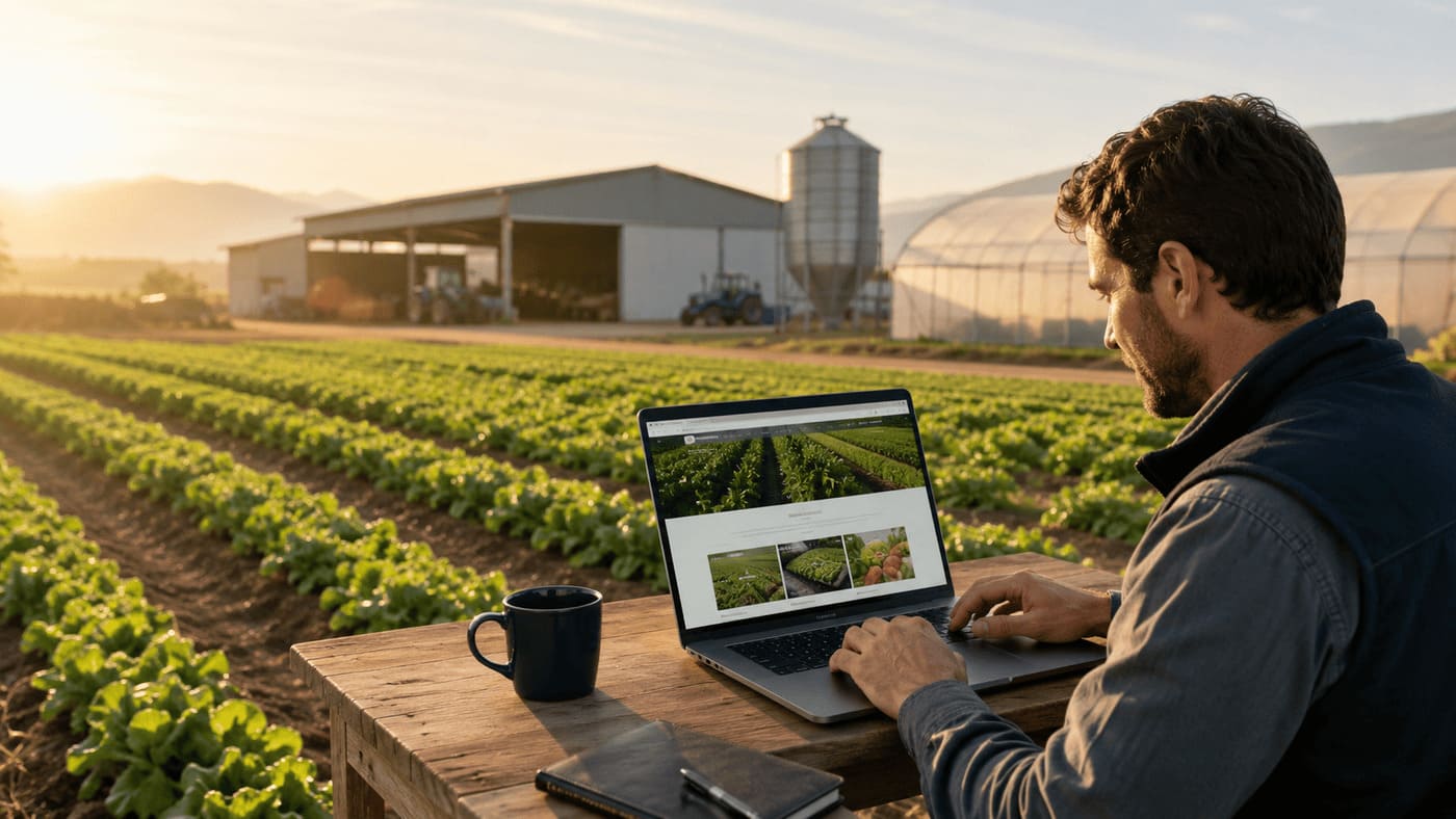 mantenimiento web empresas agricolas